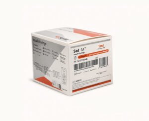 Sol-M 1mL U-100 Insulin Syringes