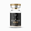 LP Lux Peptides bottle with a gold cap; label lists BPC-157 / TB-500 and 5mg+5mg for research use only.
